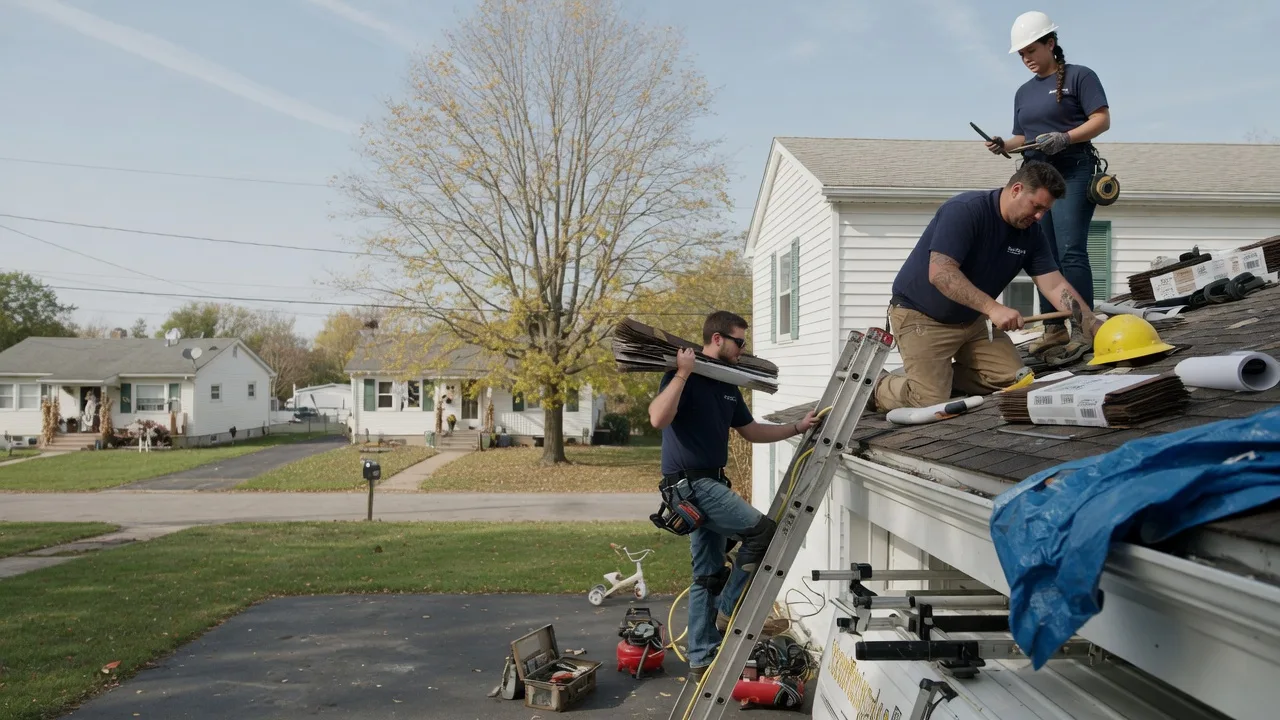 Local Roofing Contractors in Roselle, IL near me